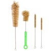 Houseables Bottle Brush, Pipe Cleaning Kit, Bong Brushes, Water Bubbler,