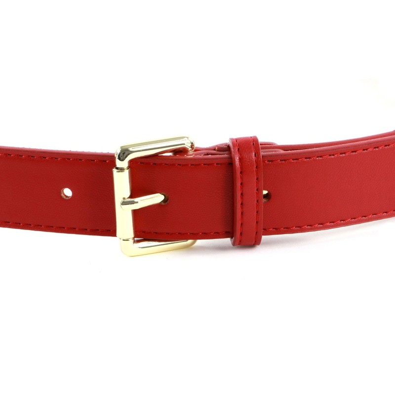 VALENTINO Emma Winter Belt W85 Rosso - Can be Shortened,