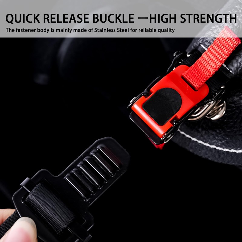 Yecream Helmet Quick Release Buckle Kit - Friendly Replacement for