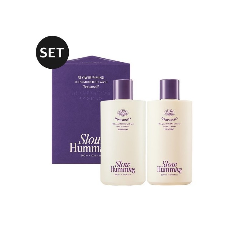 (Slow Humming) 1:1 Pump Gift Oceanary Body Wash + Lotion