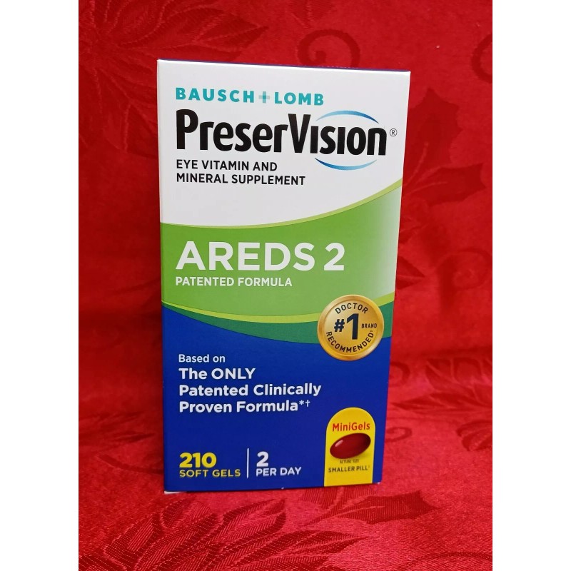 PreserVision AREDS 2 Eye Vitamin & Mineral Supplement (210 ct)