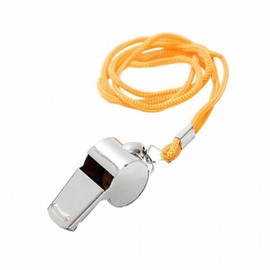 Self-Defense Necklace Whistle Referee Whistle 5ea
