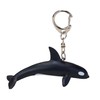 Mojo 387604 Animal Figure Keychain Orca, Black