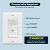 TOPGREENER Dual Load Motion Sensor Switch, PIR Sensor Light and