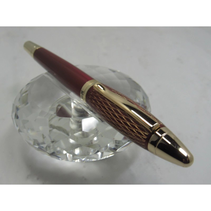 MONTEFIORE UNIQUE GORGEOUS HIGH QUALITY MONTEFIORE RED AND GOLD ROLLER