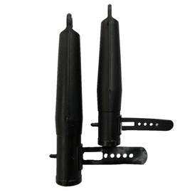 10pcs Fishing Rod Cap Fishing Rod Tip Cover Head Protective Cap Strap Top Cover Anti-Damage Lightweight
