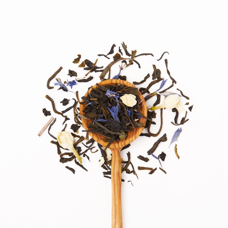 JusTea PURPLE JASMINE | Loose Leaf Purple Tea | Recyclable