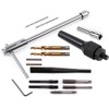 Boxonly 16PCS Glow Plug Removal Tool Kit – Ratchet T-Bar,