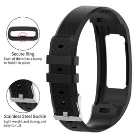 Watbro Bands Compatible with Garmin Vivofit 1/ Vivofit2, Soft Silicone Colorful Replacement Watch Band Strap Wristband for Vivofit 1/ Vivofit 2 Activity Tracker, for Women Men Small Large