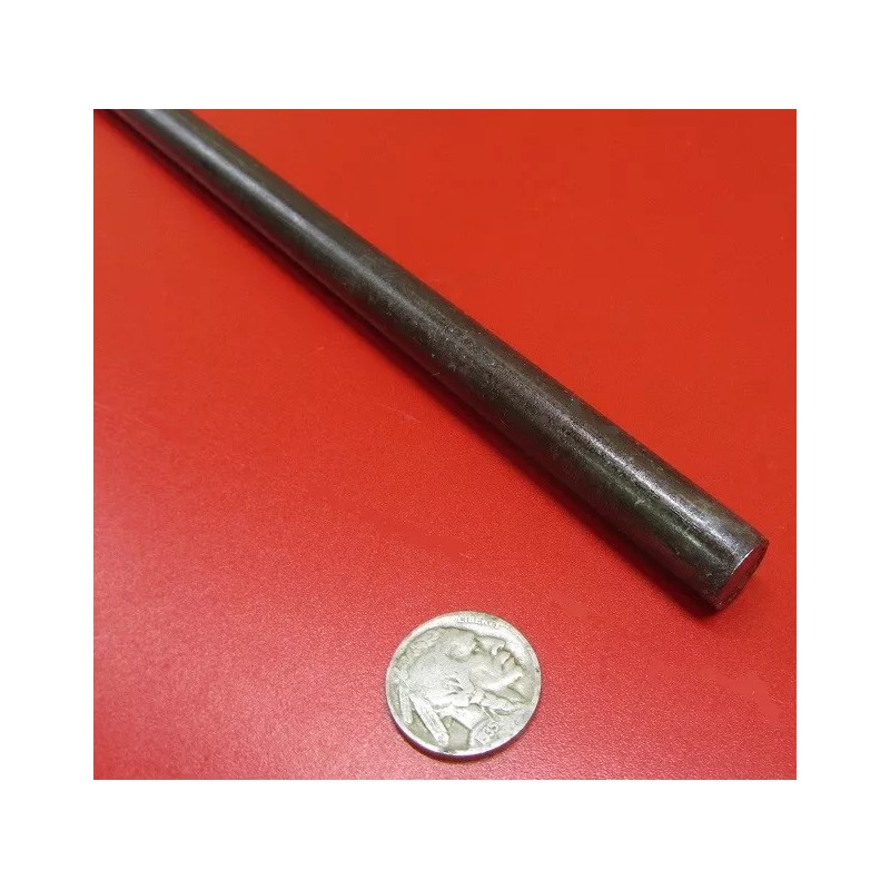 Basic 1144 Fatigue Stress Proof Steel Rod Round Bar, 1/2"