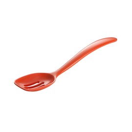 Hutzler 7.5" Melamine Mini Slotted Spoon (Orange)