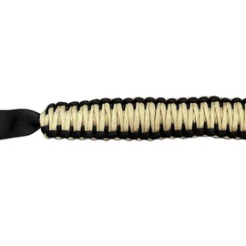 IKON MOTORSPORTS, 2PCS Roll Bar Grab Compatible with 2021-2025 Ford Bronco 2/4 Door, Yellow Nylon Interior Roof Roll Bar Handles Paracord Grip Car Interior Accessories