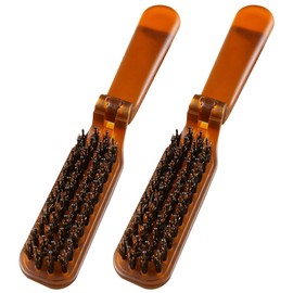 FRCOLOR 2 Peines Plegables Para Hombre Cepillo De Viaje Cepillo De Pelo De Bolsillo Cepillo De Pelo Abs Peines Para Mujeres Cepillo De Bolsillo Cepillo De Pelo Para Rizos Rectos