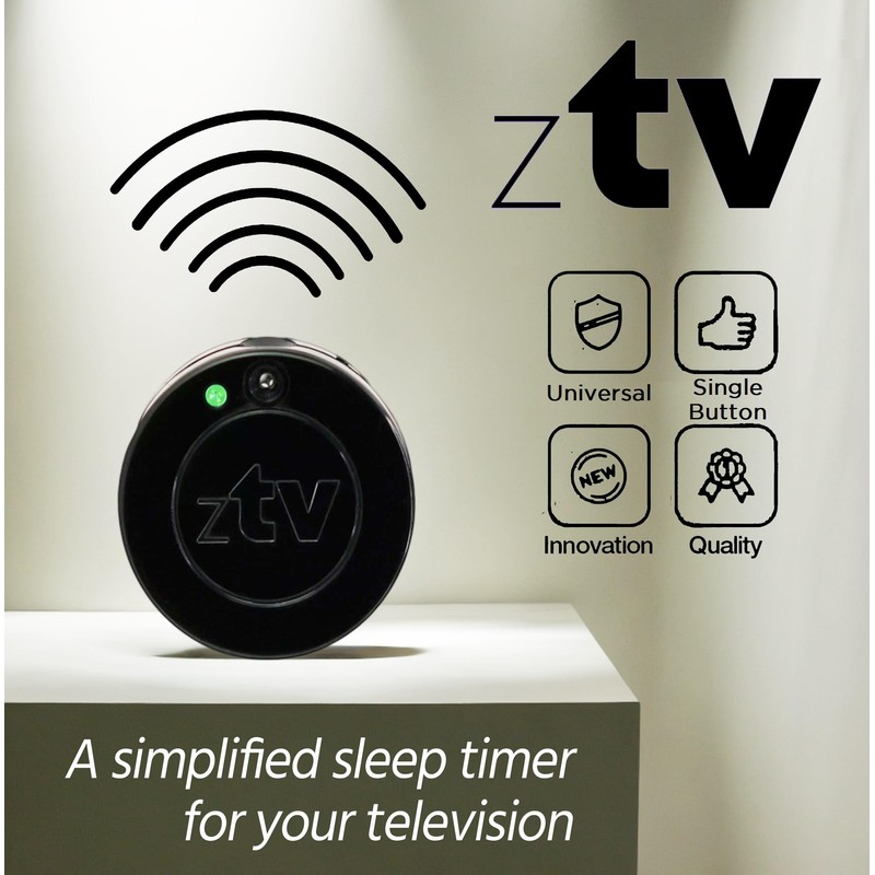 punchTechno - zTV Sleep Timer Remote - A Simplified Universal