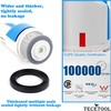 Toilet Flush Valve Replacement Kit 2 Inch Universal Water-Saving Toilet