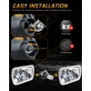 VCSZKXLY 2025 5x7 7x6 H6054 LED Headlights Compatible for Chevy