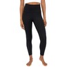 Yogalicious Lux High Waist Elastic Free Ankle Legging - Black