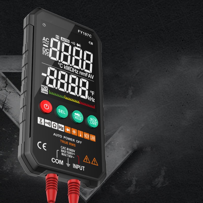 Intelligent Multimeter Multifunctional Automatic Measurement 6000 Count Digital Electrical Tester