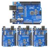 Lonely Binary 4-Pack UNO R3 ATmega328P Blue Development Board Compatible