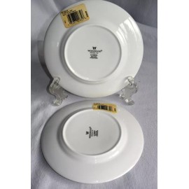 Wedgwood St. Moritz White Bone China Br. & Butter Plate 6"-NEW NWT-Platinum Trim