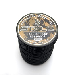 STALQ Premium PVC Decoy Cord Line | Will not Rot, Freeze, or Tangle | 180ft 55m