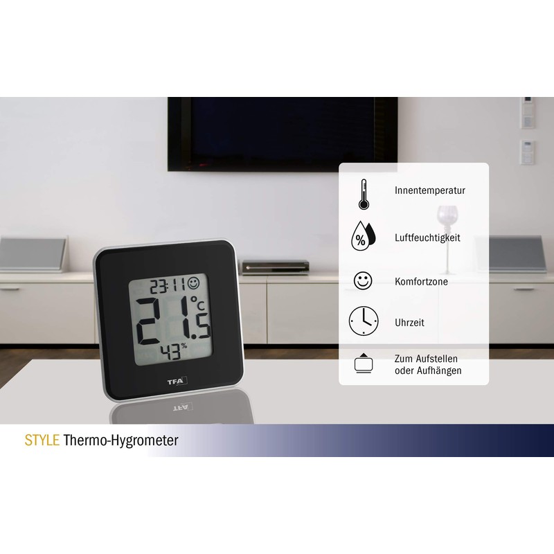 TFA Style Thermo-Hygrometer