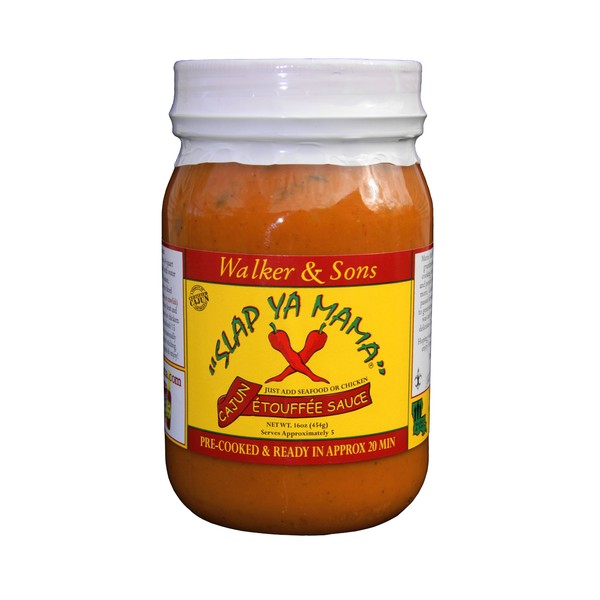 Slap Ya Mama Cajun Etouffee Sauce, 16-Ounce Jars (Pack of 4)