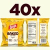 Baked Lay’s Potato Chips, Original, 0.875 oz Bags, (40 Pack),