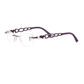 Switch it! Combi 391 Glasses Montur Interchangeable Glasses, Combi 391 Palladium Matte Purple