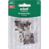 GRÜNDL 6 towel clips, 5 cm per clip, with loop
