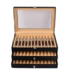 Pen Display Case Box, Leather Pen Storage Collect Holder Case
