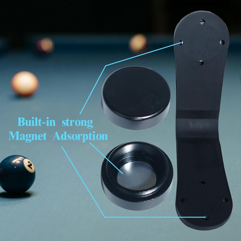 TAOM Pool Chalk Holder with Fixed Belt Clip, Portable Magnetic