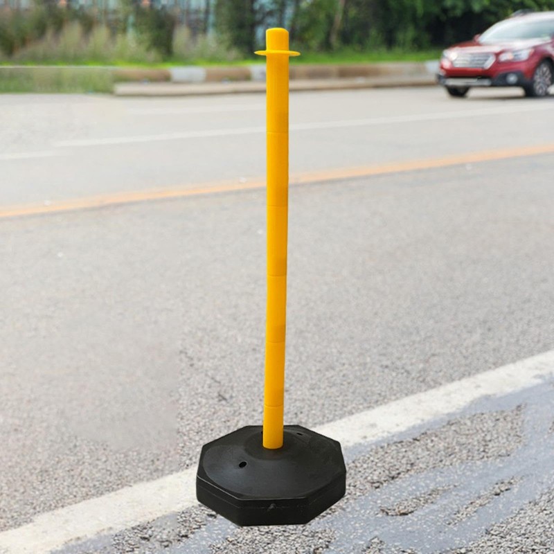 Sharplace 33inch Traffic Post Cone, Parking Post, Multipurpose for Construction