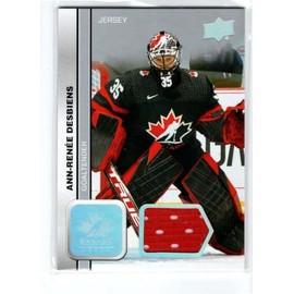 2023 Upper Deck Canada Hockey #42 Ann-Renee Desbiens Hockey Card Jersey Parallel
