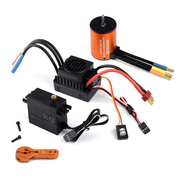 GoolRC Combo Set 3650 4300KV Motor 60 Brushless ESC with