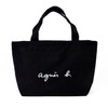 agnes b. VOYAGE Voyage Cotton Tote Bag Mini Tote Canvas