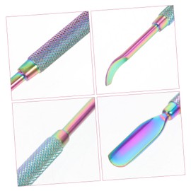 Healvian Professional Nail Cuticle Pusher and Dead Skin Remover Tool for Manicure and Nail Art Ergonomic Design for Easy Use for Personal and Salon Application