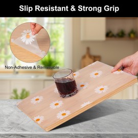 Cooyes Shelf Liner – Premium Non-Adhesive Cabinet & Drawer Liner for Kitchen – Waterproof Shelf Paper with Modern Pattern – Durable EVA Cabinet Mat – Easy to Cut （11.8" W x 120" L）