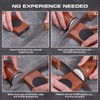 Rolling Knife Sharpener Kit, Kitchen Knife Sharpener with Replaceable Discs