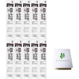 Sarasa Zebra SARASA 0.5mm Sepia Black Ink 10 Refills (P-RJF5-VSB), High Speed Dry Ink Technology with Original Sticky Notes