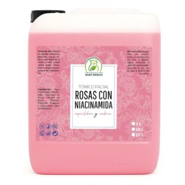 Tónico Facial Hidratante de Rosas con Niacinamida para Todo Tipo de Piel 5 Litros