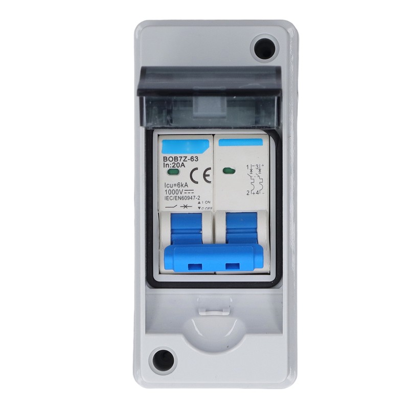 Circuit Breaker MCB PV Combiner Box Waterproof Disconnect Switch 1000V