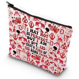 G2TUP Elephant Sorority Cosmetic Makeup Bag Sorority Gifts I Am An Elephant Zipper Pouch Bag Paraphernalia Merch(I Am An Elephants)