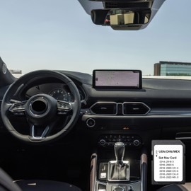 Updated Navigation SD Card with The Latest Map Version, Compatible with 3 6 CX-3 CX-5 CX-9 MX-5 2014-2023 (USA/Canada/Mexico) New Maps