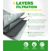 COCOAUTO Cabin Engine Air Filter Kit Fit for Subaru Outback
