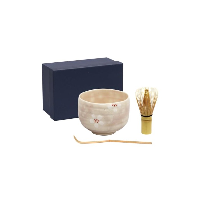 World Create, Inc. Pink Matcha Bowl: Φ3.7 x H3.0 inches