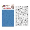 LIFOOST Nail Stamping Plate Love Cat Rabbit Heart Panda Bows