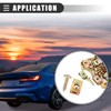 Motoforti Universal U Clip Screw Assortment Car Clips Fasteners with
