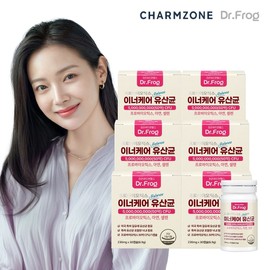 Charmzone Dr. Frog Inner Care Lactobacillus Women's Vaginal Health Lactobacillus 30 Capsules, 6-month supply / 참존 닥터프로그 이너케어 유산균 여성 질 건강 유산균 30캡슐 6개월분
