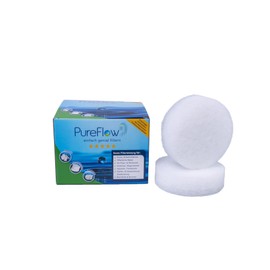PureFlow 2 Skimmer Filters No.16 - Effective Pre-Filter for Pools - Removes 99.9% Insects & Dirt - Protects Main Filter from Contamination - Chlorine-Free Disinfection - For Baskets with 15 cm Base
